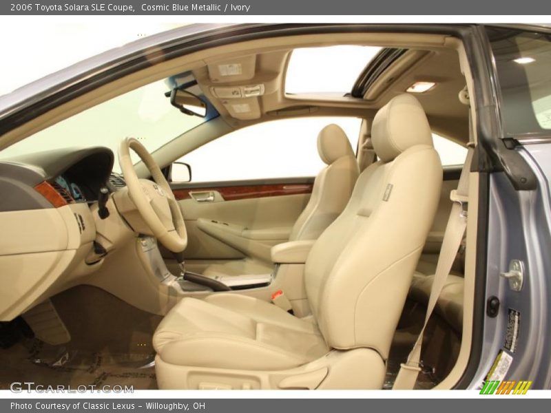  2006 Solara SLE Coupe Ivory Interior