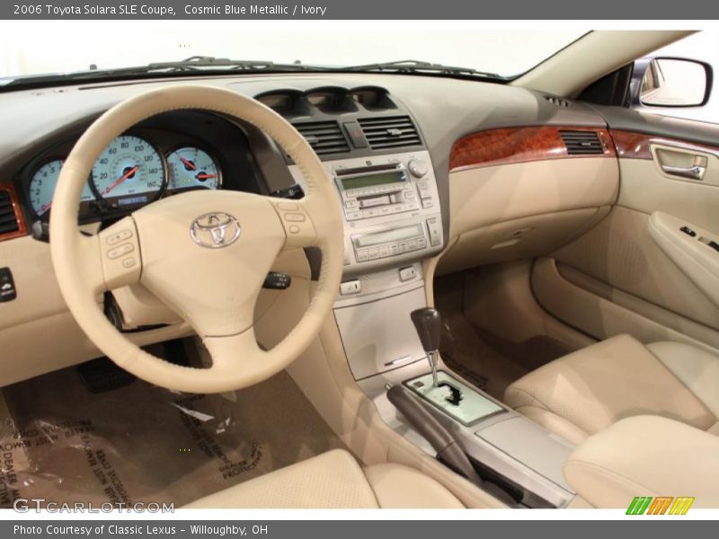 Ivory Interior - 2006 Solara SLE Coupe 