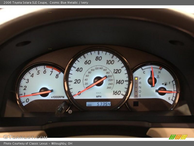  2006 Solara SLE Coupe SLE Coupe Gauges