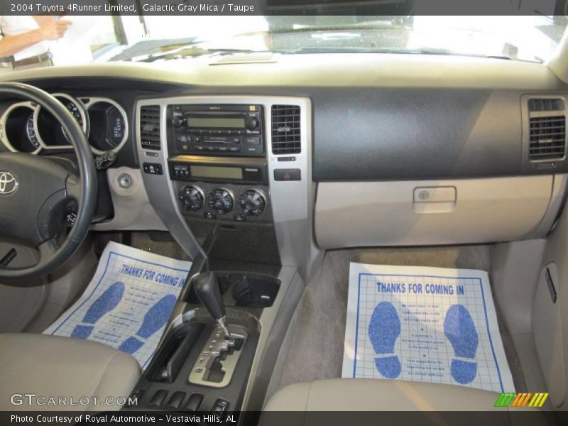 Galactic Gray Mica / Taupe 2004 Toyota 4Runner Limited
