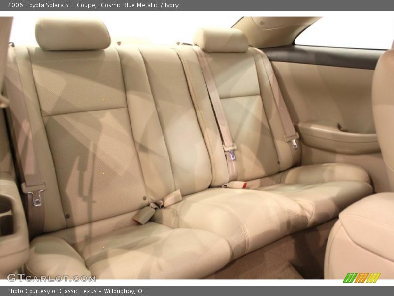  2006 Solara SLE Coupe Ivory Interior