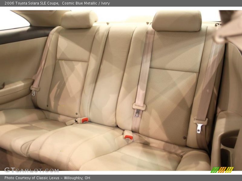 Cosmic Blue Metallic / Ivory 2006 Toyota Solara SLE Coupe