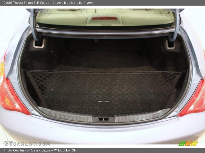  2006 Solara SLE Coupe Trunk