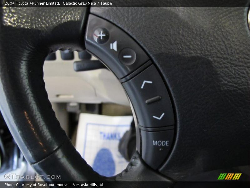 Galactic Gray Mica / Taupe 2004 Toyota 4Runner Limited