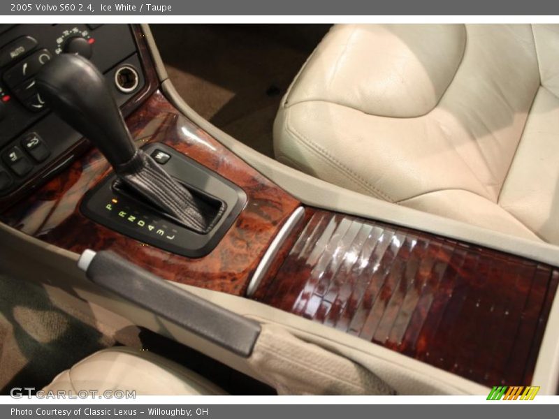 Ice White / Taupe 2005 Volvo S60 2.4