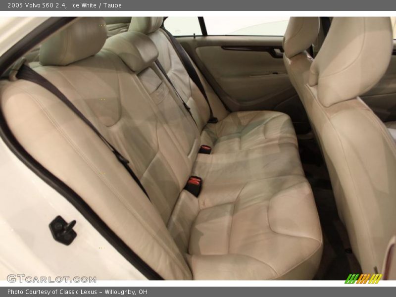 Ice White / Taupe 2005 Volvo S60 2.4