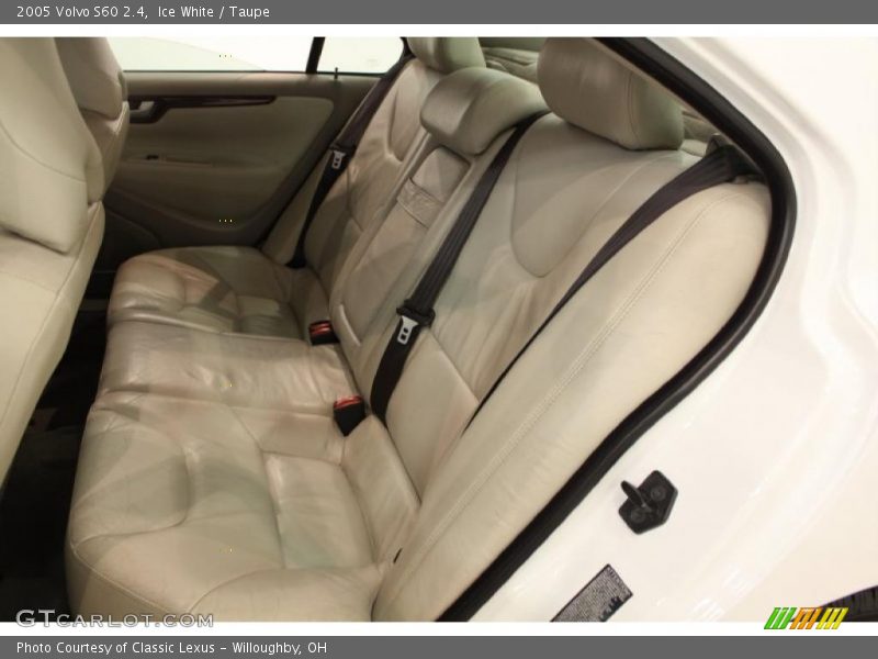 Ice White / Taupe 2005 Volvo S60 2.4