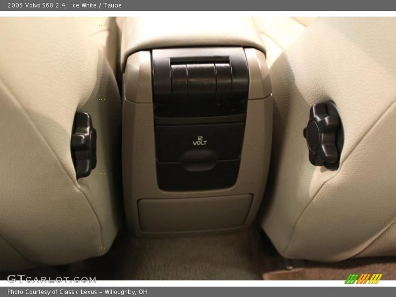 Ice White / Taupe 2005 Volvo S60 2.4