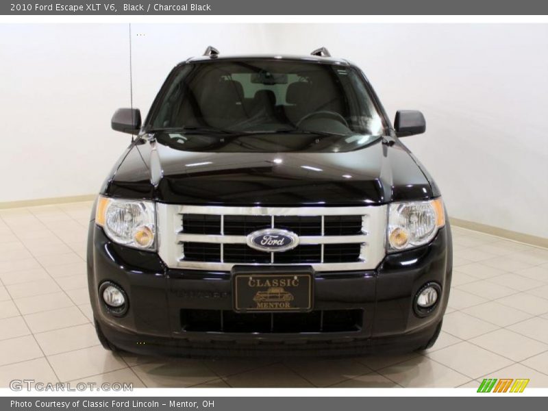 Black / Charcoal Black 2010 Ford Escape XLT V6