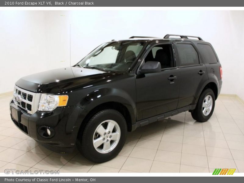 Black / Charcoal Black 2010 Ford Escape XLT V6
