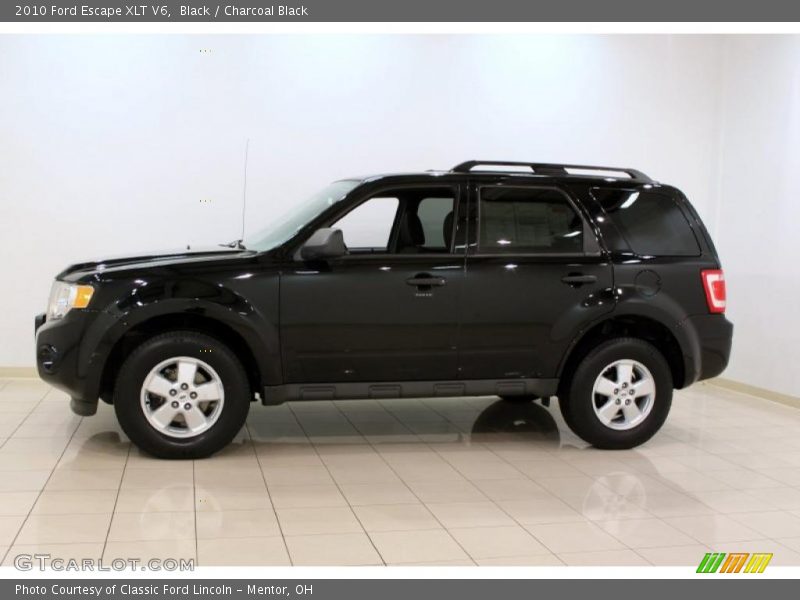 Black / Charcoal Black 2010 Ford Escape XLT V6
