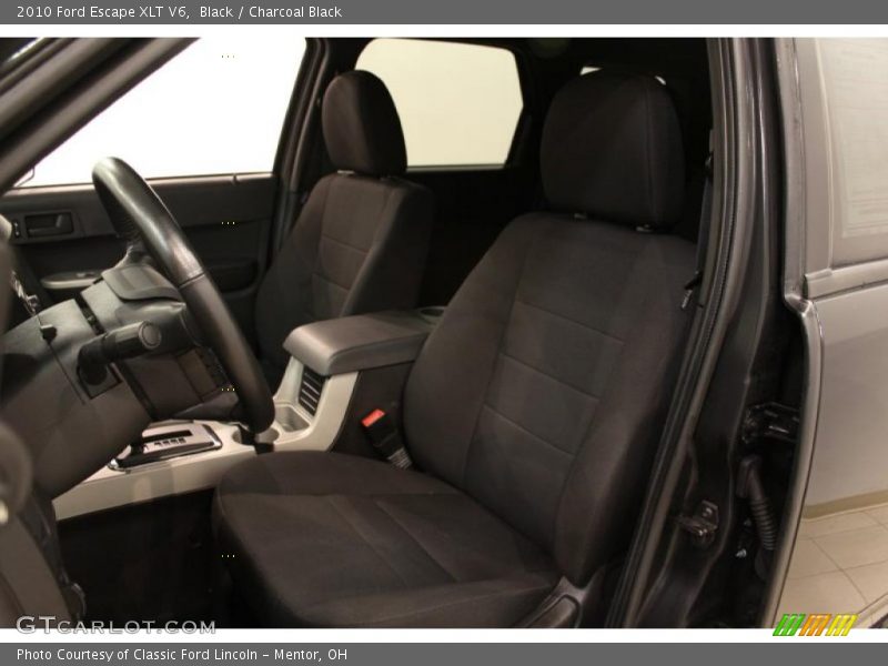 Black / Charcoal Black 2010 Ford Escape XLT V6