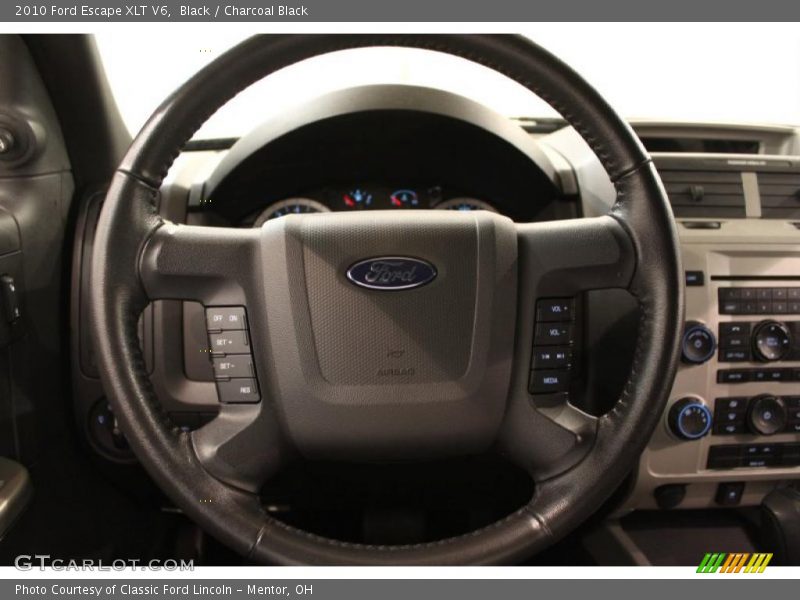 Black / Charcoal Black 2010 Ford Escape XLT V6