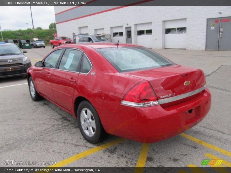 Precision Red / Gray 2008 Chevrolet Impala LT
