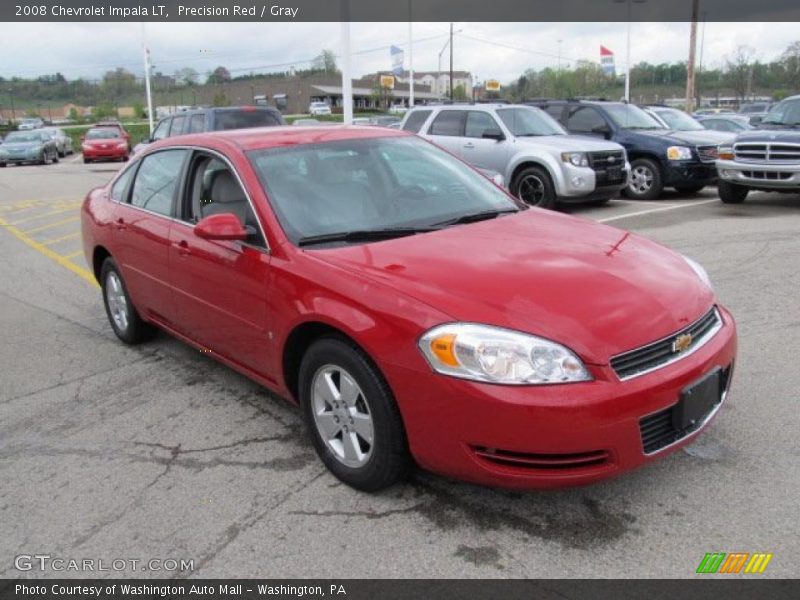 Precision Red / Gray 2008 Chevrolet Impala LT