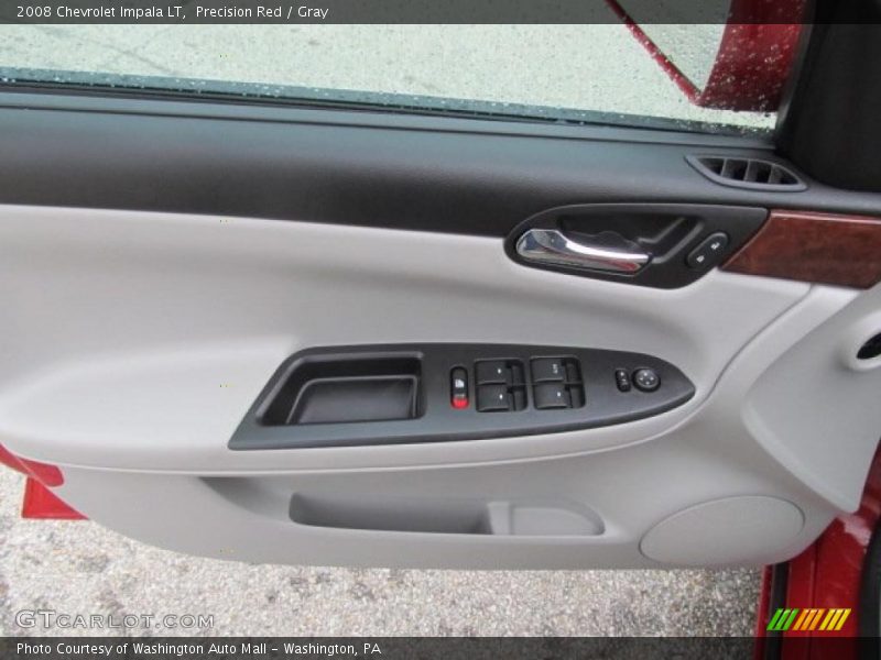Precision Red / Gray 2008 Chevrolet Impala LT