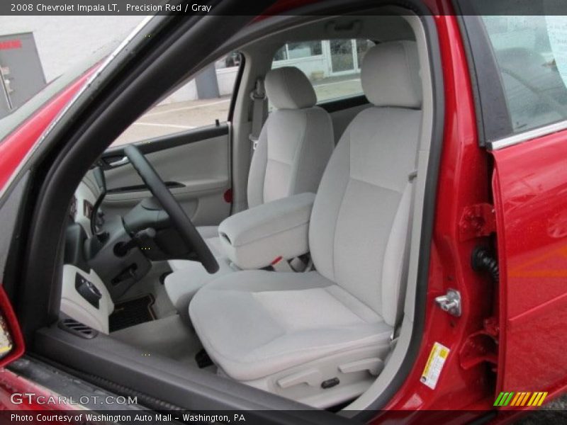 Precision Red / Gray 2008 Chevrolet Impala LT