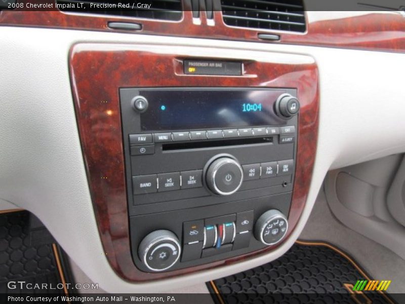 Precision Red / Gray 2008 Chevrolet Impala LT