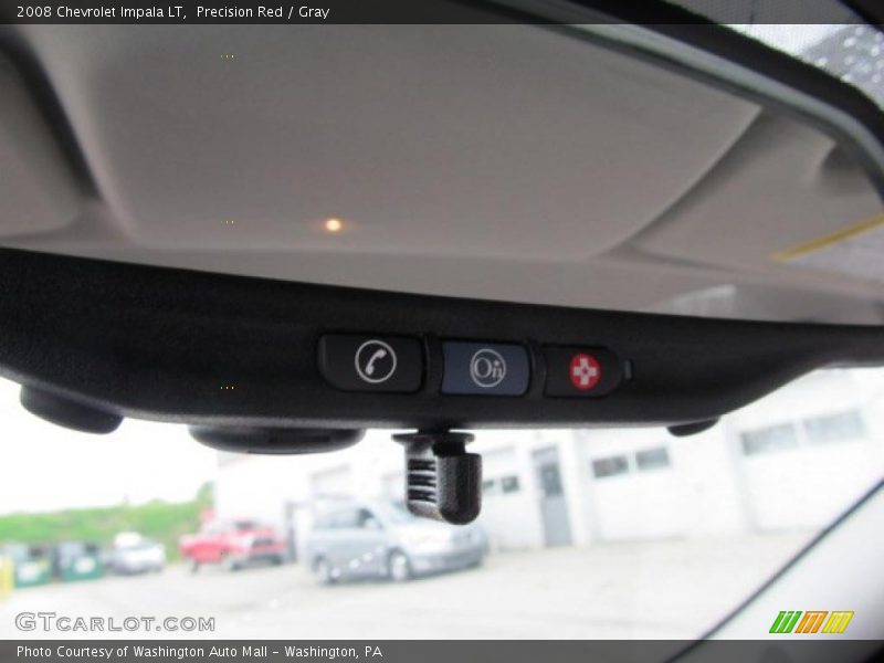 Precision Red / Gray 2008 Chevrolet Impala LT
