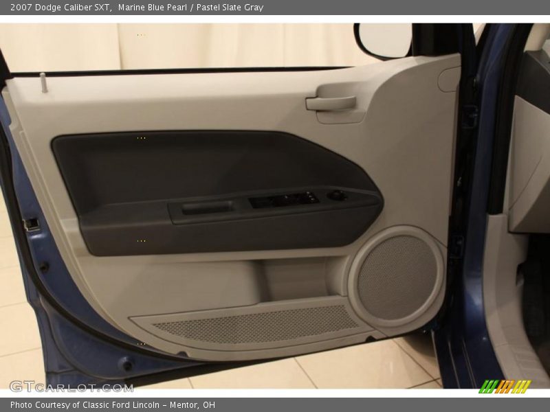 Marine Blue Pearl / Pastel Slate Gray 2007 Dodge Caliber SXT