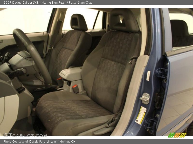 Marine Blue Pearl / Pastel Slate Gray 2007 Dodge Caliber SXT