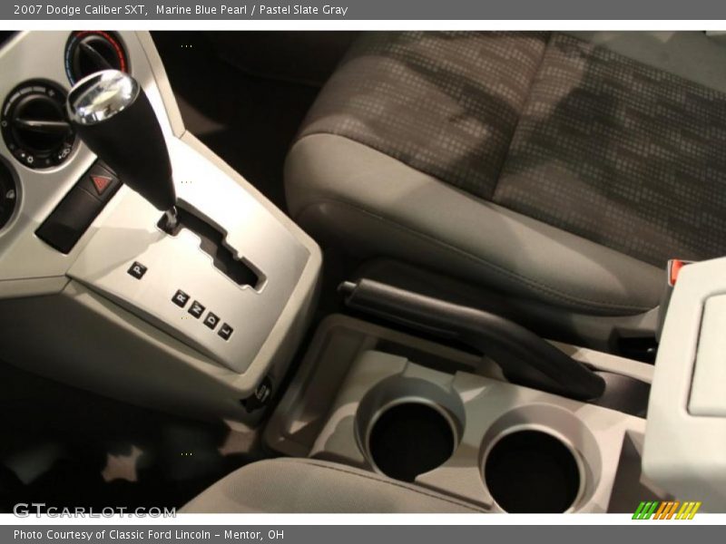Marine Blue Pearl / Pastel Slate Gray 2007 Dodge Caliber SXT