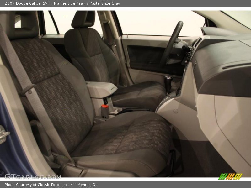 Marine Blue Pearl / Pastel Slate Gray 2007 Dodge Caliber SXT