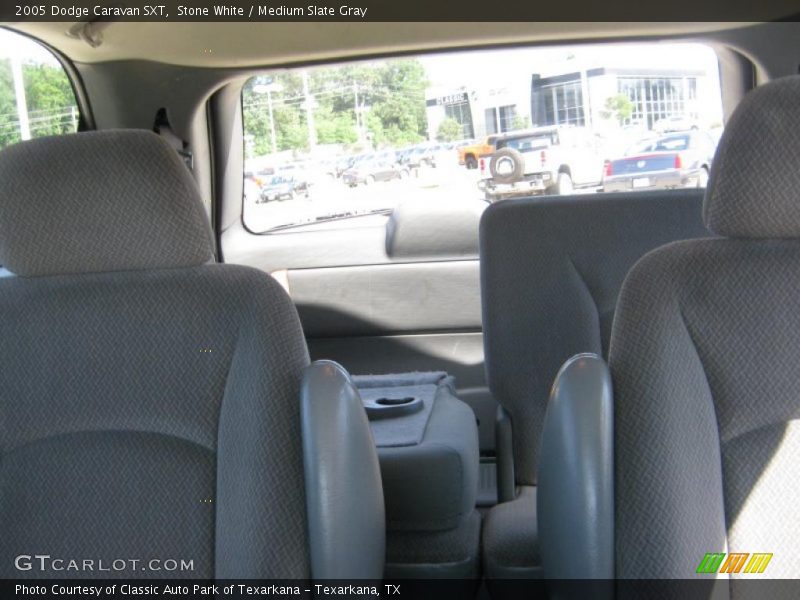 Stone White / Medium Slate Gray 2005 Dodge Caravan SXT