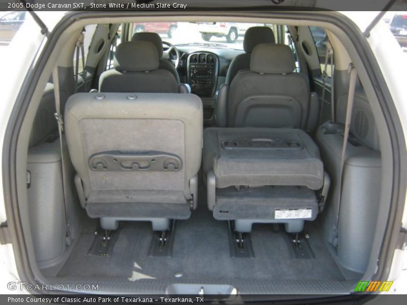 Stone White / Medium Slate Gray 2005 Dodge Caravan SXT