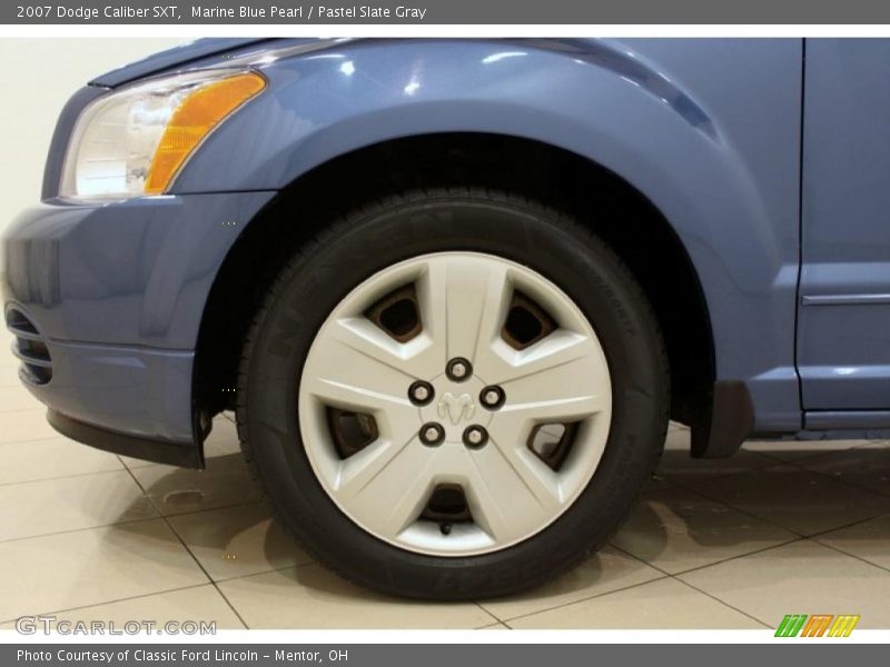 Marine Blue Pearl / Pastel Slate Gray 2007 Dodge Caliber SXT