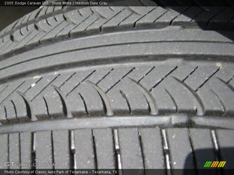 Stone White / Medium Slate Gray 2005 Dodge Caravan SXT