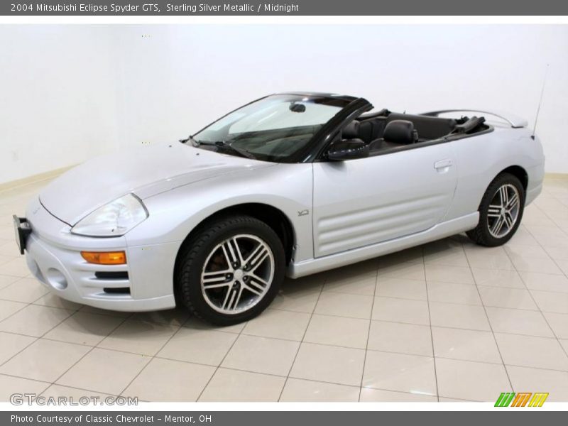 Front 3/4 View of 2004 Eclipse Spyder GTS