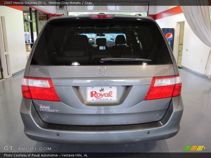 Nimbus Gray Metallic / Gray 2007 Honda Odyssey EX-L