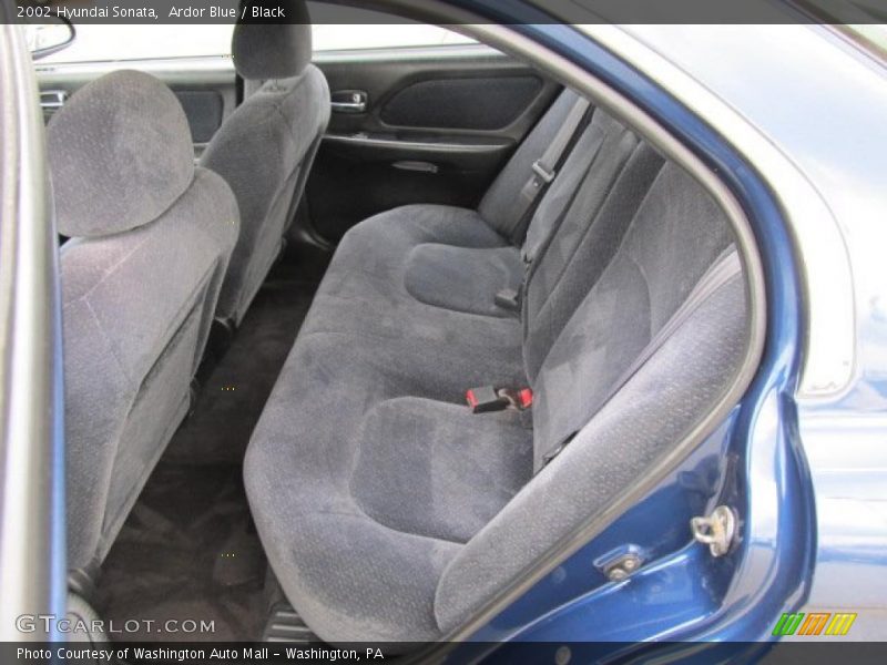 Ardor Blue / Black 2002 Hyundai Sonata