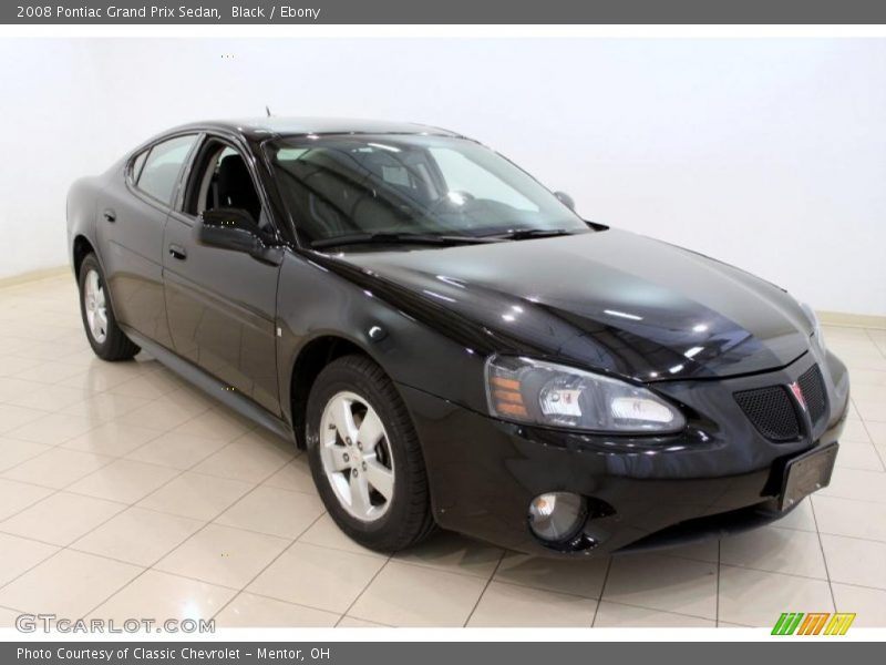 Black / Ebony 2008 Pontiac Grand Prix Sedan