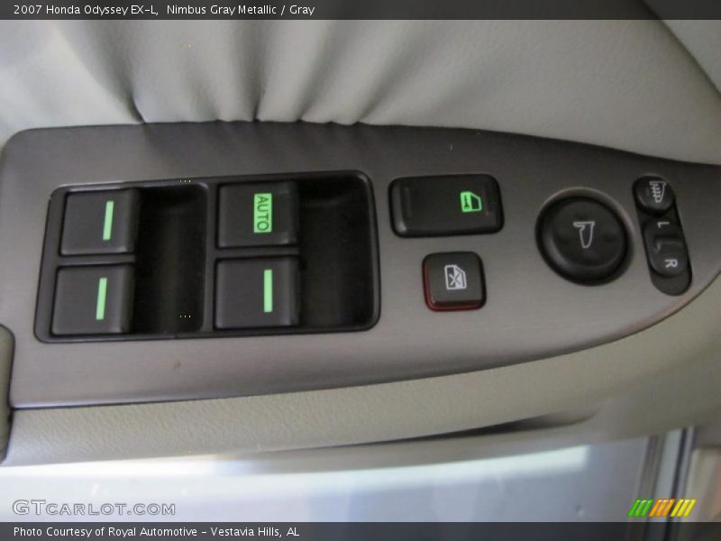 Nimbus Gray Metallic / Gray 2007 Honda Odyssey EX-L