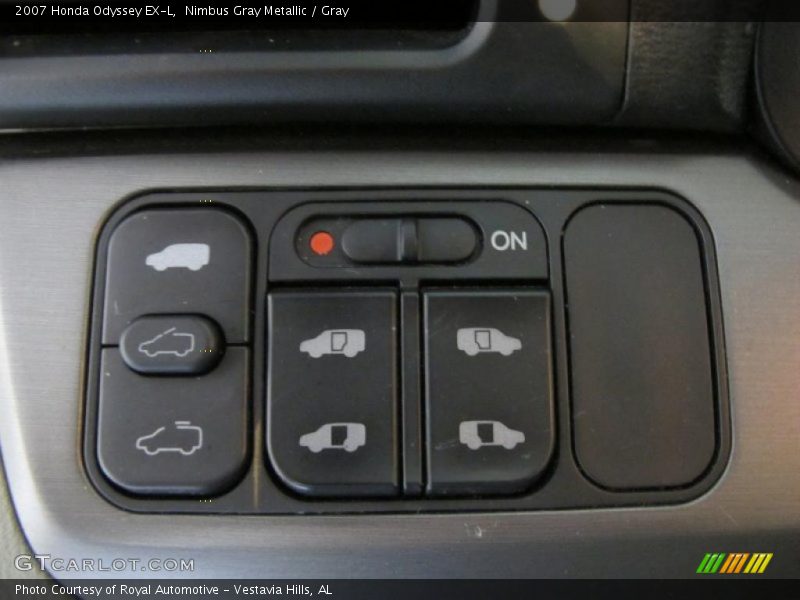 Nimbus Gray Metallic / Gray 2007 Honda Odyssey EX-L