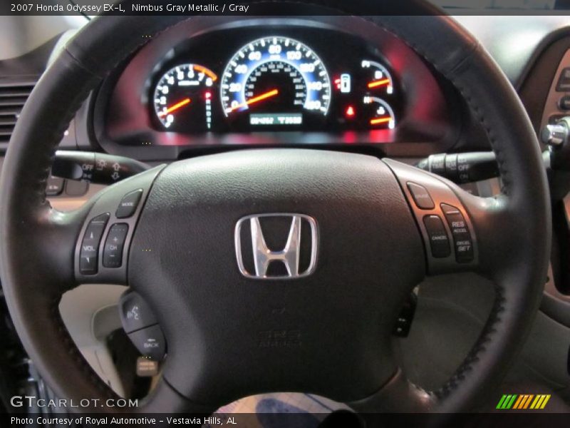 Nimbus Gray Metallic / Gray 2007 Honda Odyssey EX-L
