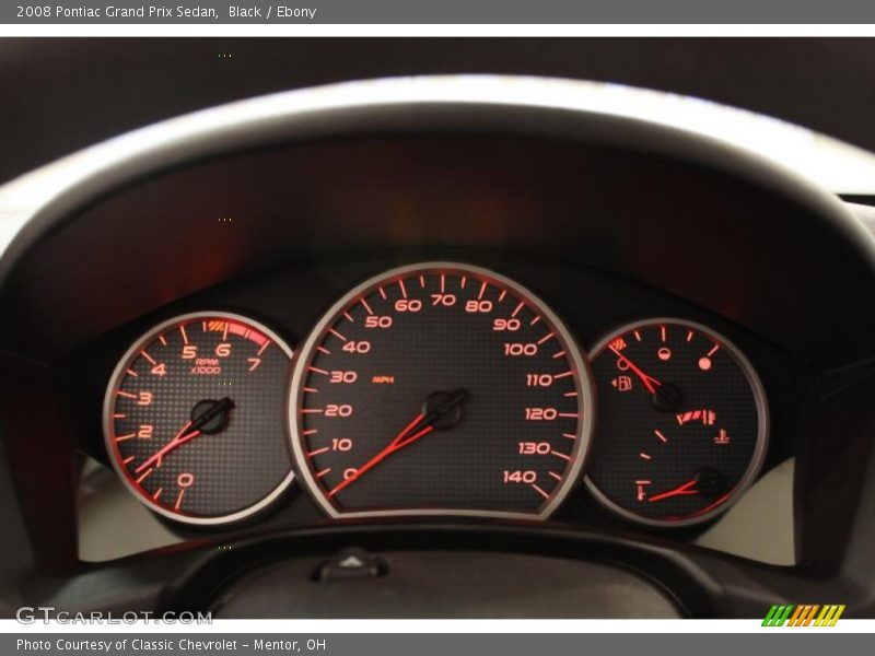 Black / Ebony 2008 Pontiac Grand Prix Sedan