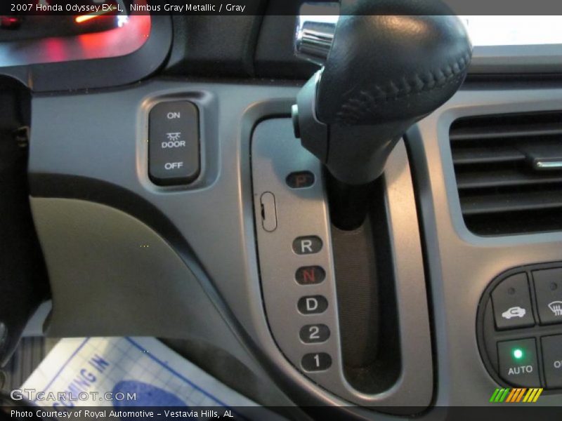 Nimbus Gray Metallic / Gray 2007 Honda Odyssey EX-L