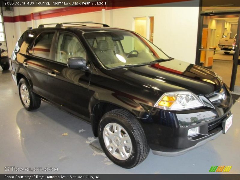 Nighthawk Black Pearl / Saddle 2005 Acura MDX Touring