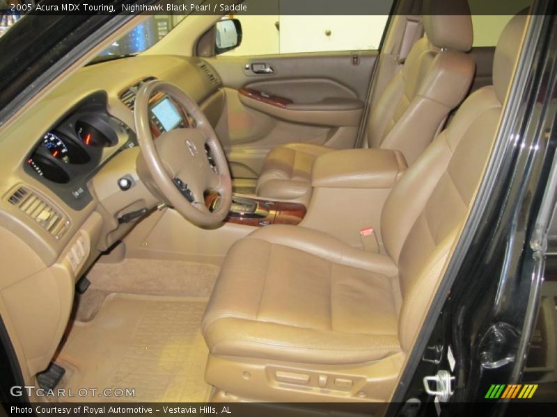 Nighthawk Black Pearl / Saddle 2005 Acura MDX Touring