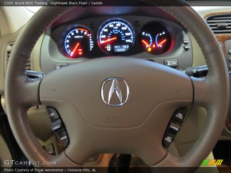 Nighthawk Black Pearl / Saddle 2005 Acura MDX Touring