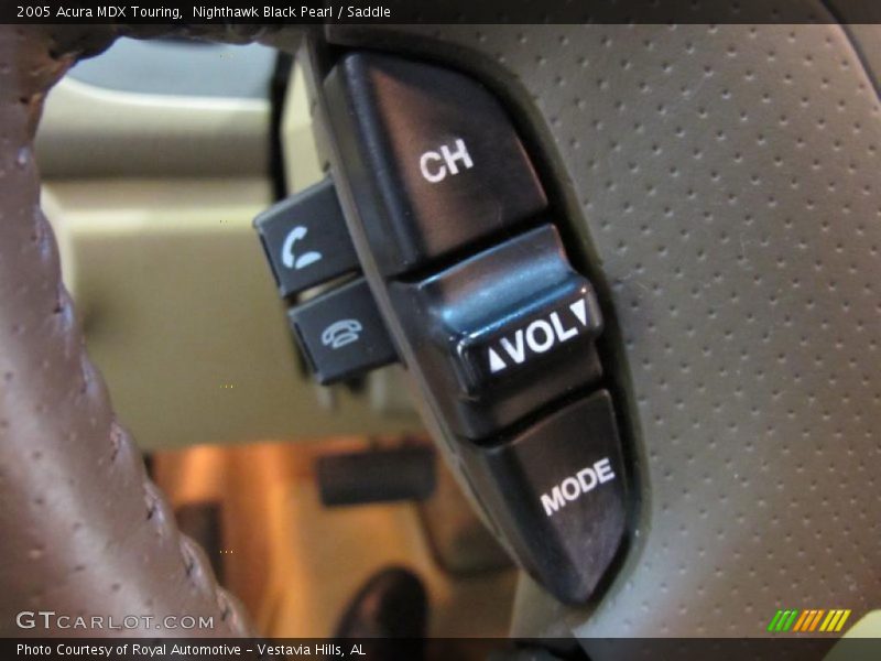 Nighthawk Black Pearl / Saddle 2005 Acura MDX Touring