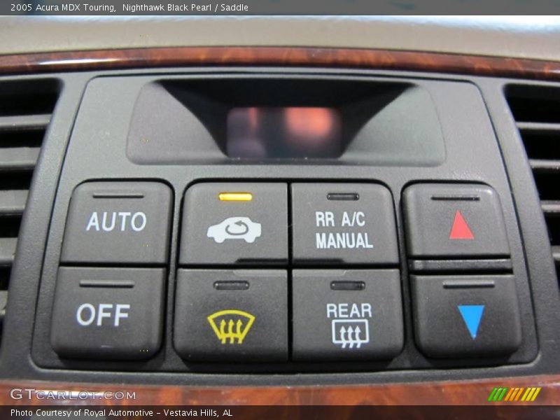 Nighthawk Black Pearl / Saddle 2005 Acura MDX Touring