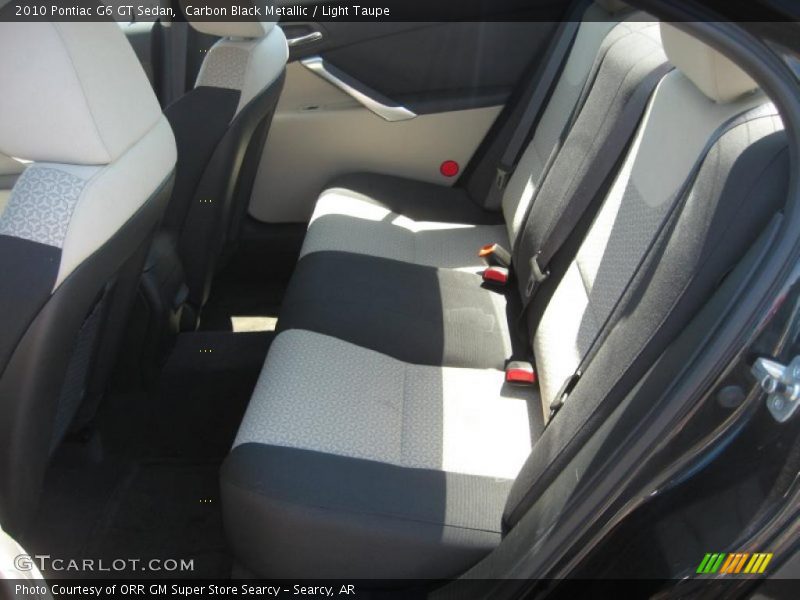 Carbon Black Metallic / Light Taupe 2010 Pontiac G6 GT Sedan