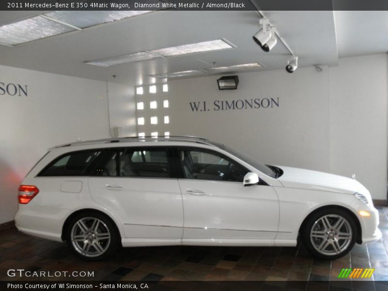 Diamond White Metallic / Almond/Black 2011 Mercedes-Benz E 350 4Matic Wagon