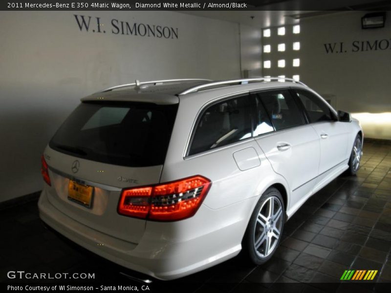 Diamond White Metallic / Almond/Black 2011 Mercedes-Benz E 350 4Matic Wagon