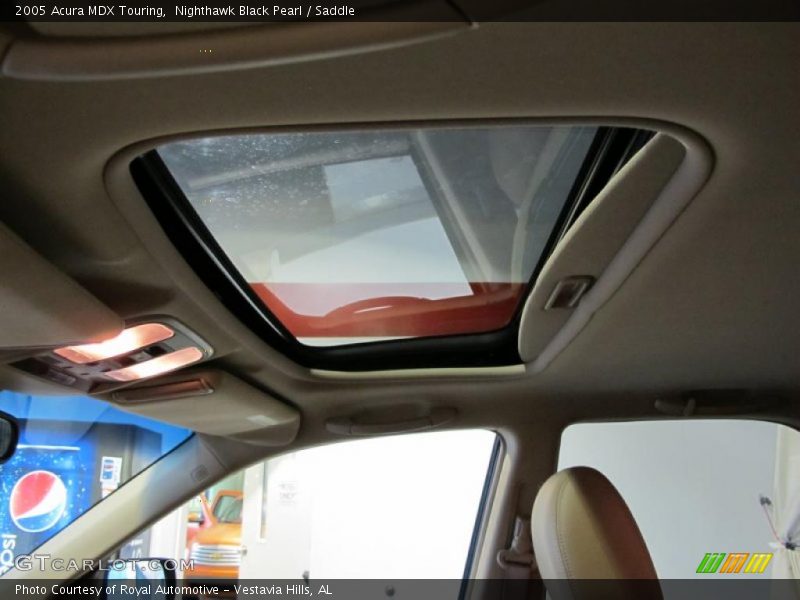 Nighthawk Black Pearl / Saddle 2005 Acura MDX Touring
