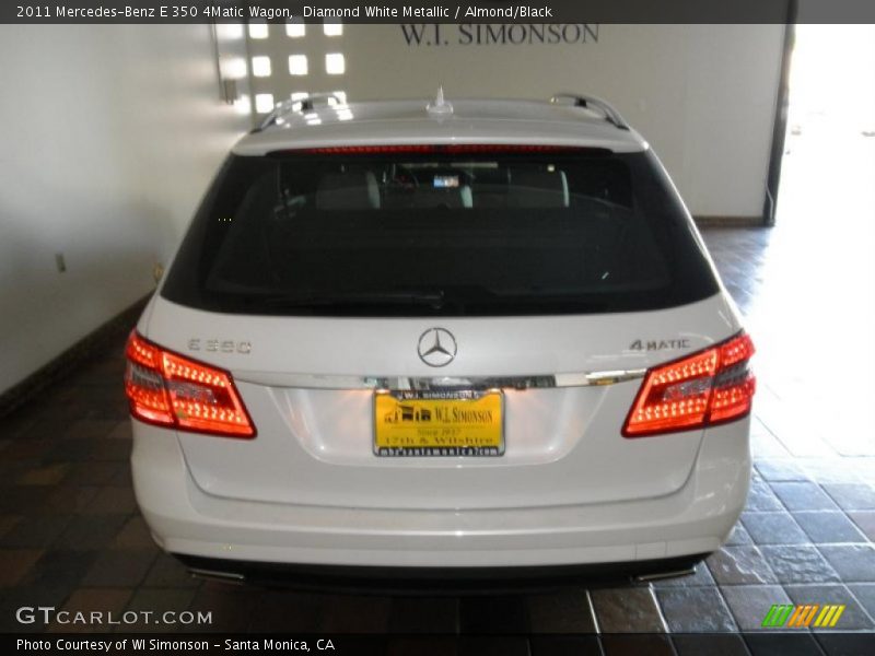 Diamond White Metallic / Almond/Black 2011 Mercedes-Benz E 350 4Matic Wagon